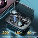 Блютуз наушники безпроводные с зарядкой и фонариком в чехле FLOVEME №1460 1460 фото 6