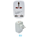 Адаптер переходник универсальный тройник с USB Kebidumei №1671 1671 фото 2