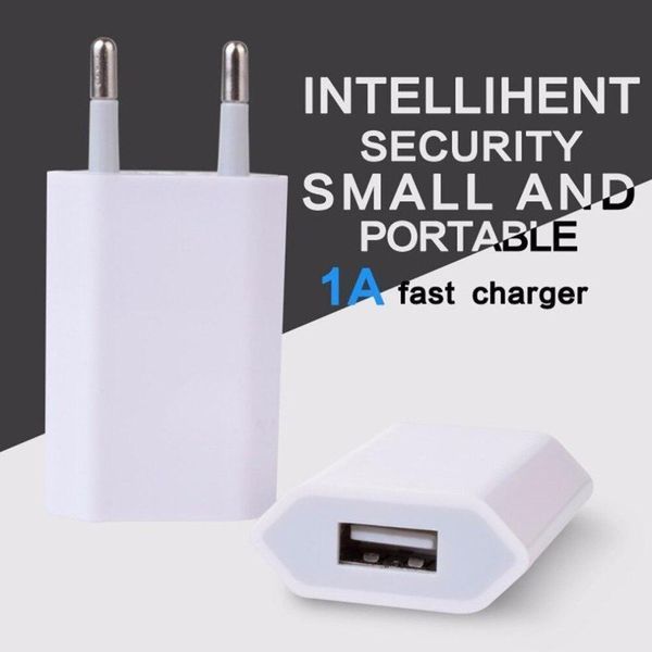 Мережевий адаптер зарядний пристрій із 220 В на USB Kebidumei No1901 1901 фото
