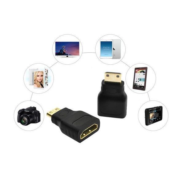 Перехідник адаптер з HDMI (F) на micro HDMI (M) No1579 1579 фото