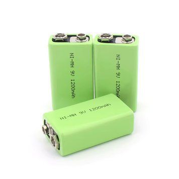 Акумулятор Крона 9V 1200mAh Ni-MH багаторазовий (2323) 2323 фото