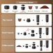 Портативная кофемашина для путешествий 3-в-1 20 бар, аккумуляторная USB Type-C для авто, Nespresso/Dolce Gusto (2371) 2371 фото 7