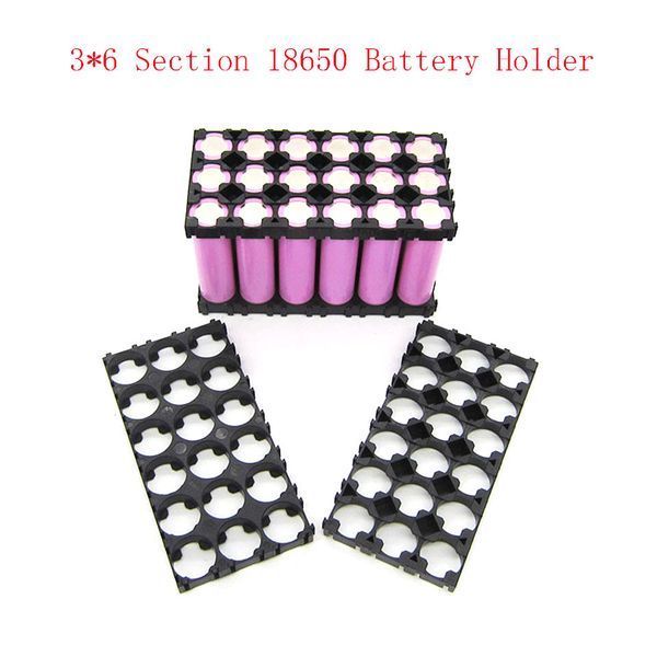 Холдер держатель ячейки батарей 18650 3*6ANNBATTERY №274 274 фото