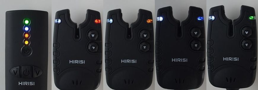 Набір сигналізаторів клювання зі свингерами hirisi No1272 1272 фото