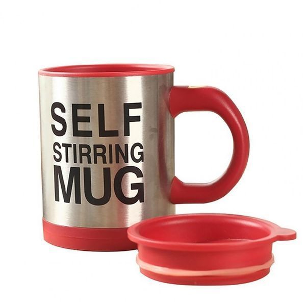 Кружка мешалка самоперемешивающая на батарейках Self Stirring Mug 400мл №1437 1437 фото