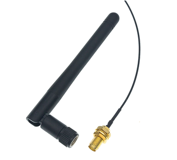Антенна Wi-Fi 2.4 ГГц 3dBi RP-SMA с кабелем для кораблика прикормки и эхота (1629) 1629 фото
