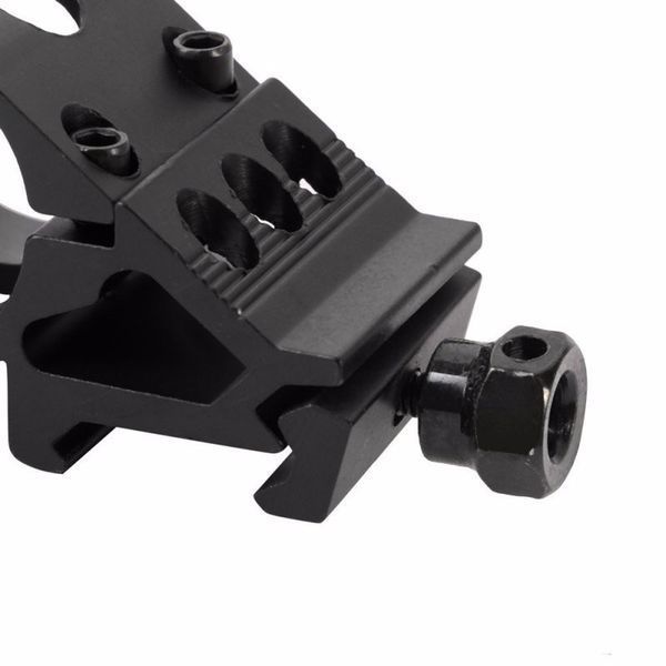 Кронштейн 25.4 мм на планку Вівера Picatinny Weaver 20 мм алюмінієвий (0001) 0001 фото