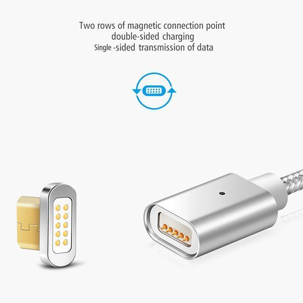 Магнітний шнур для заряджання Micro USB Elough No814 814 фото