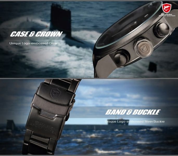 Спортивний наручний годинник SHARK SPORT WATCH No1232 1232 фото