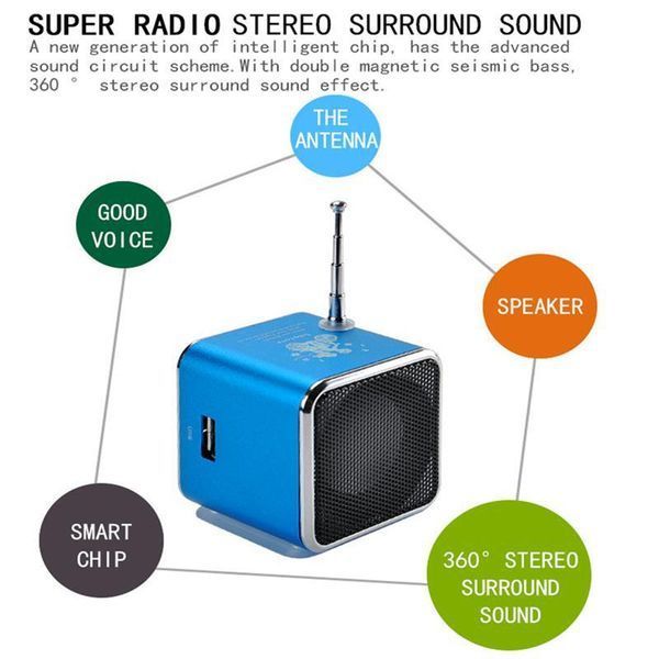 Портативний MP3 плеєр із Bluetooth та FM радіо, підтримка microSD (0524) 0524 фото