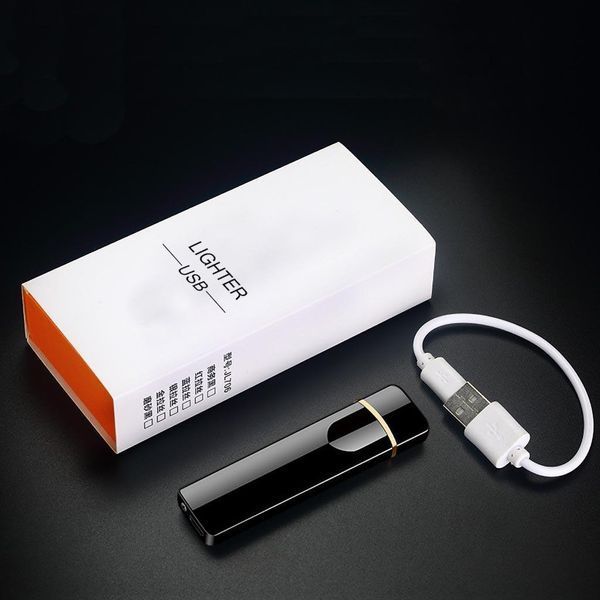 Запальничка сенсорна спіральна Lighter №1304 1304 фото